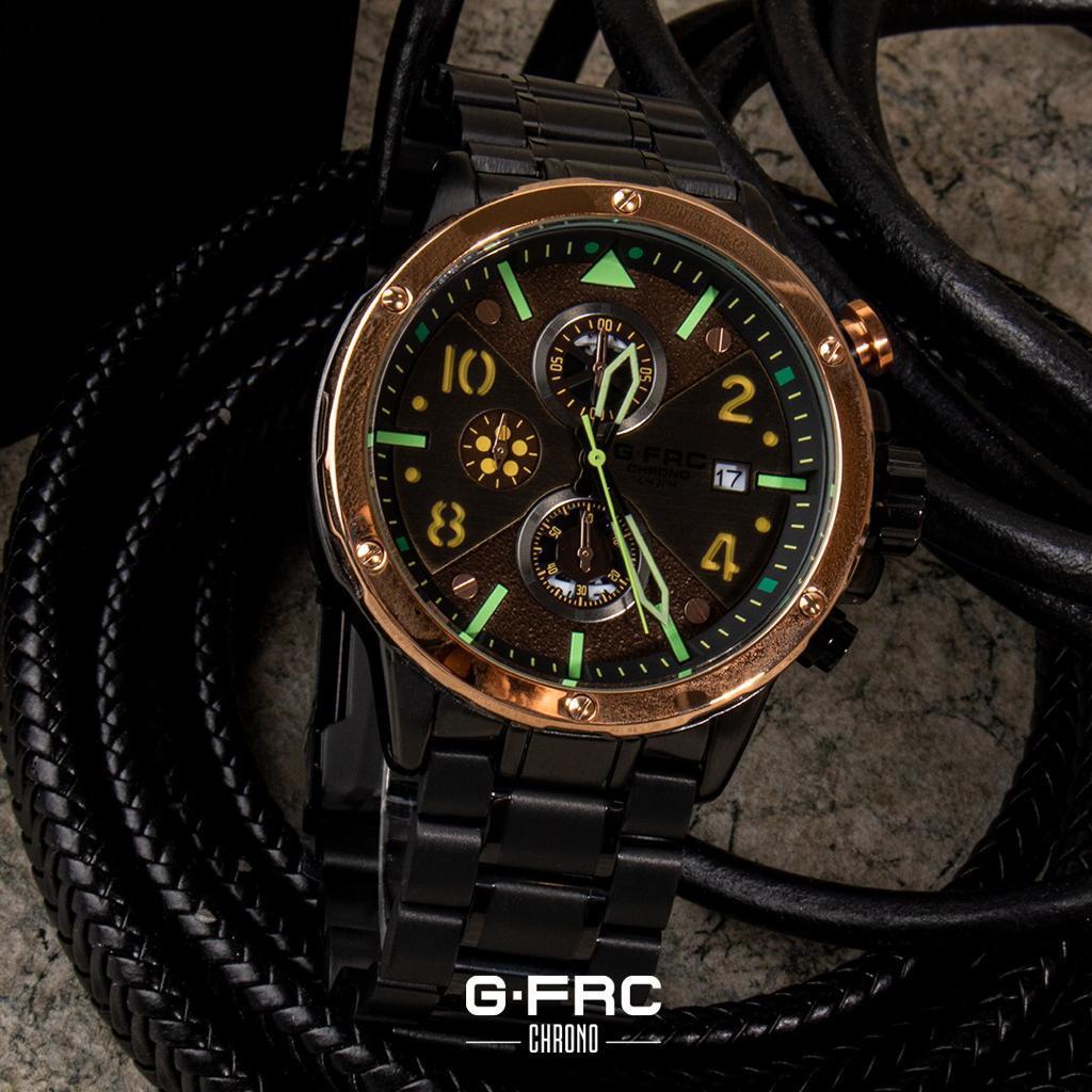 Reloj G-force Original H3716g Cronografo + Estuche